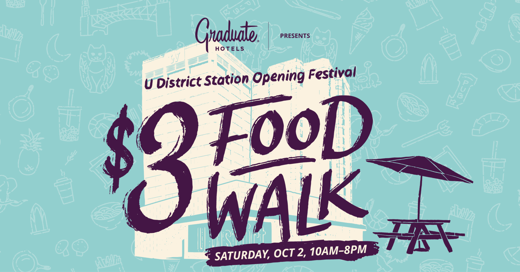 U District Station Opening Festival and $3 Food Walk